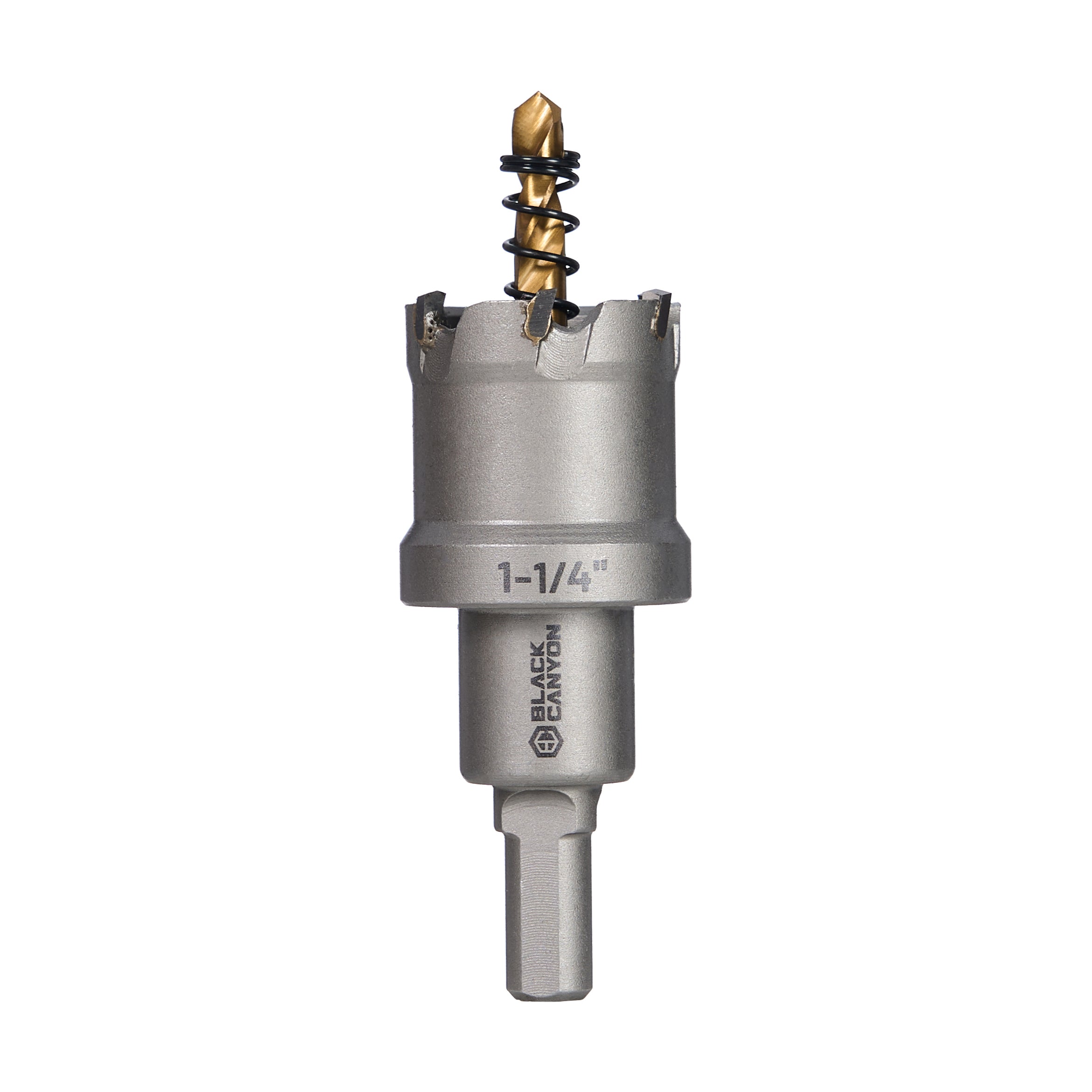 1-1/4″ Carbide Hole Saw, 3-Flat Shank, 1 pc