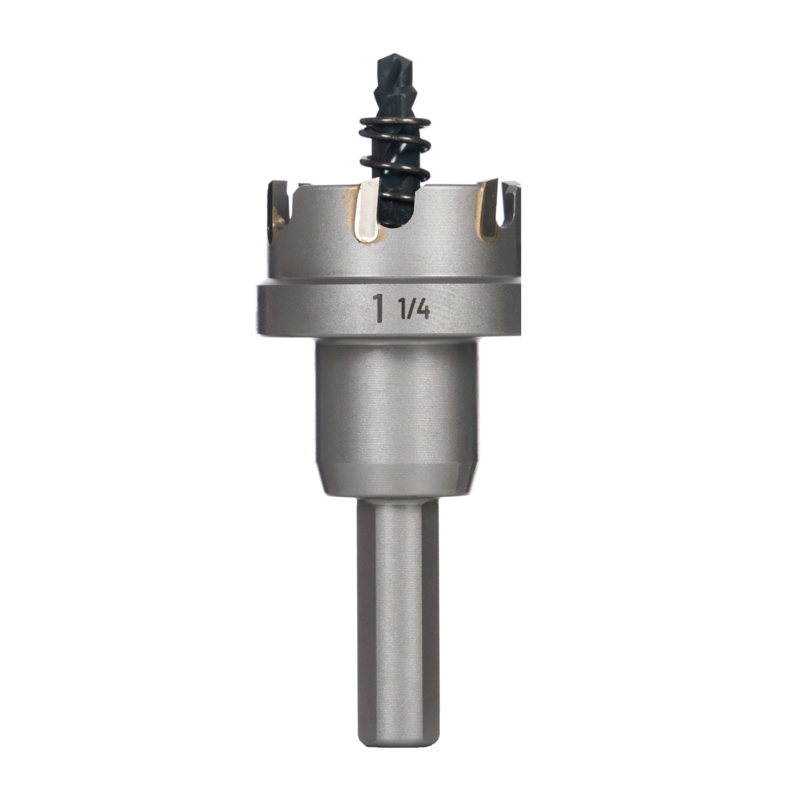 1-1/4″ Carbide Hole Cutter, 3-Flat Shank, 1 pc