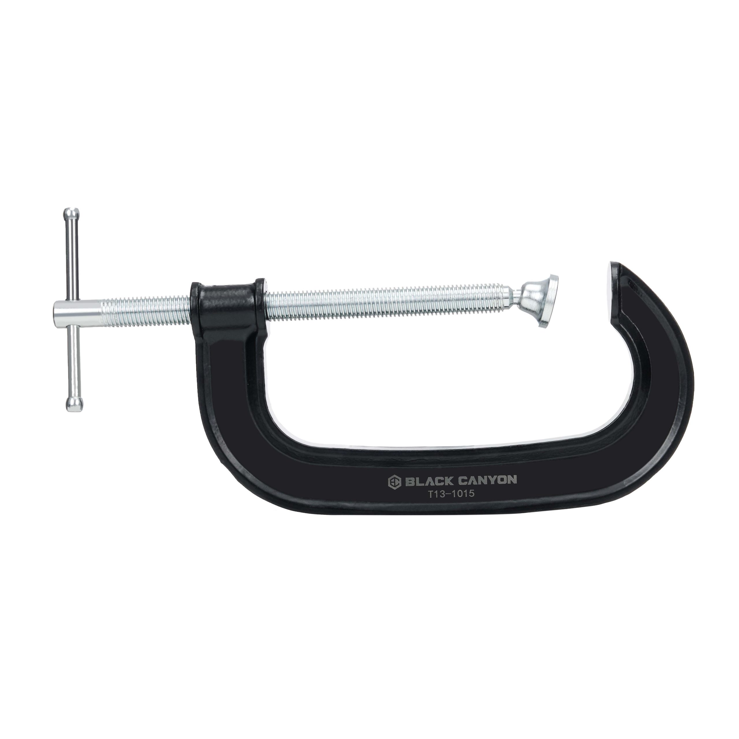 6″ C Clamp w/ Swivel Handle, 2000lb Clamping Force
