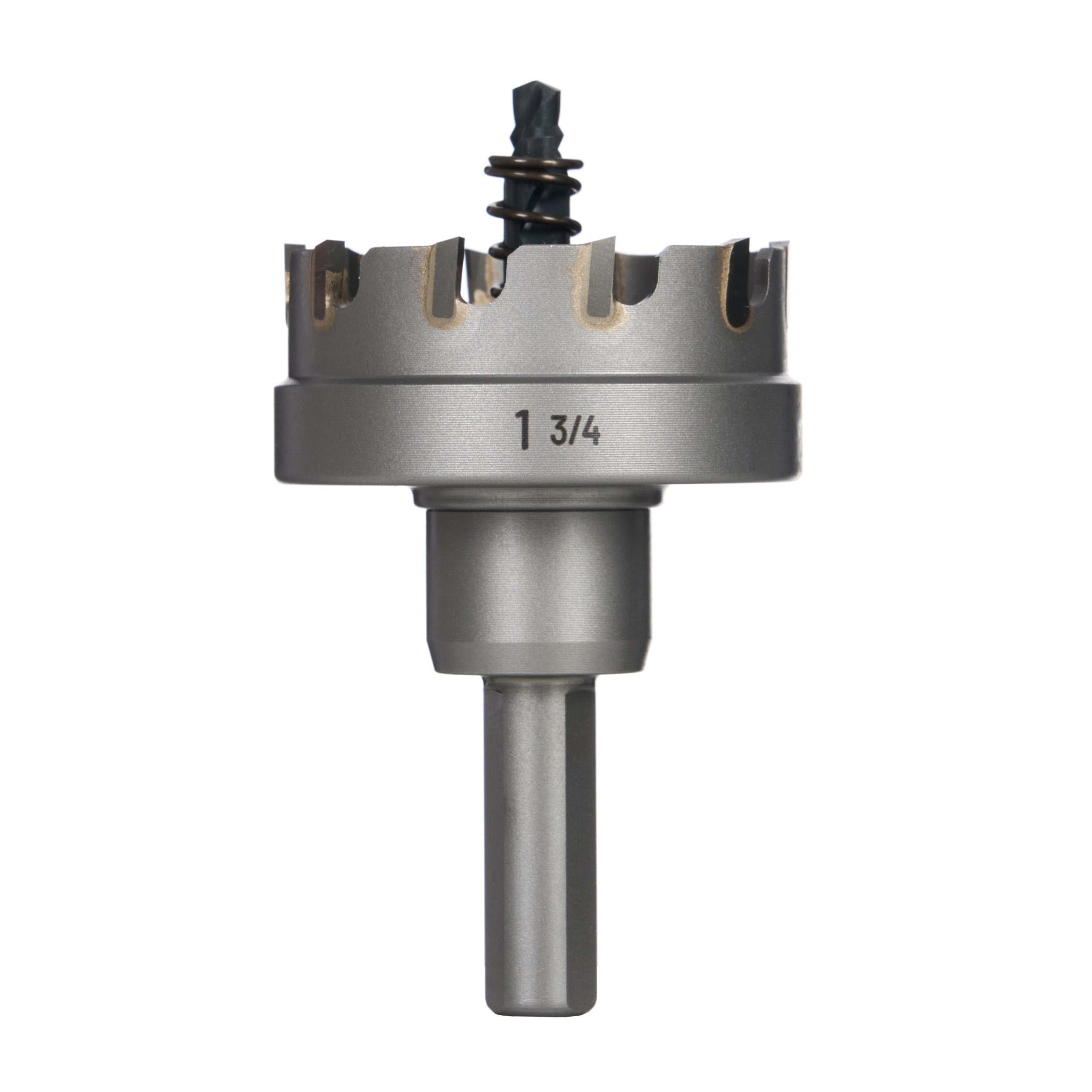 1-3/4″ Carbide Hole Cutter, 3-Flat Shank, 1 pc