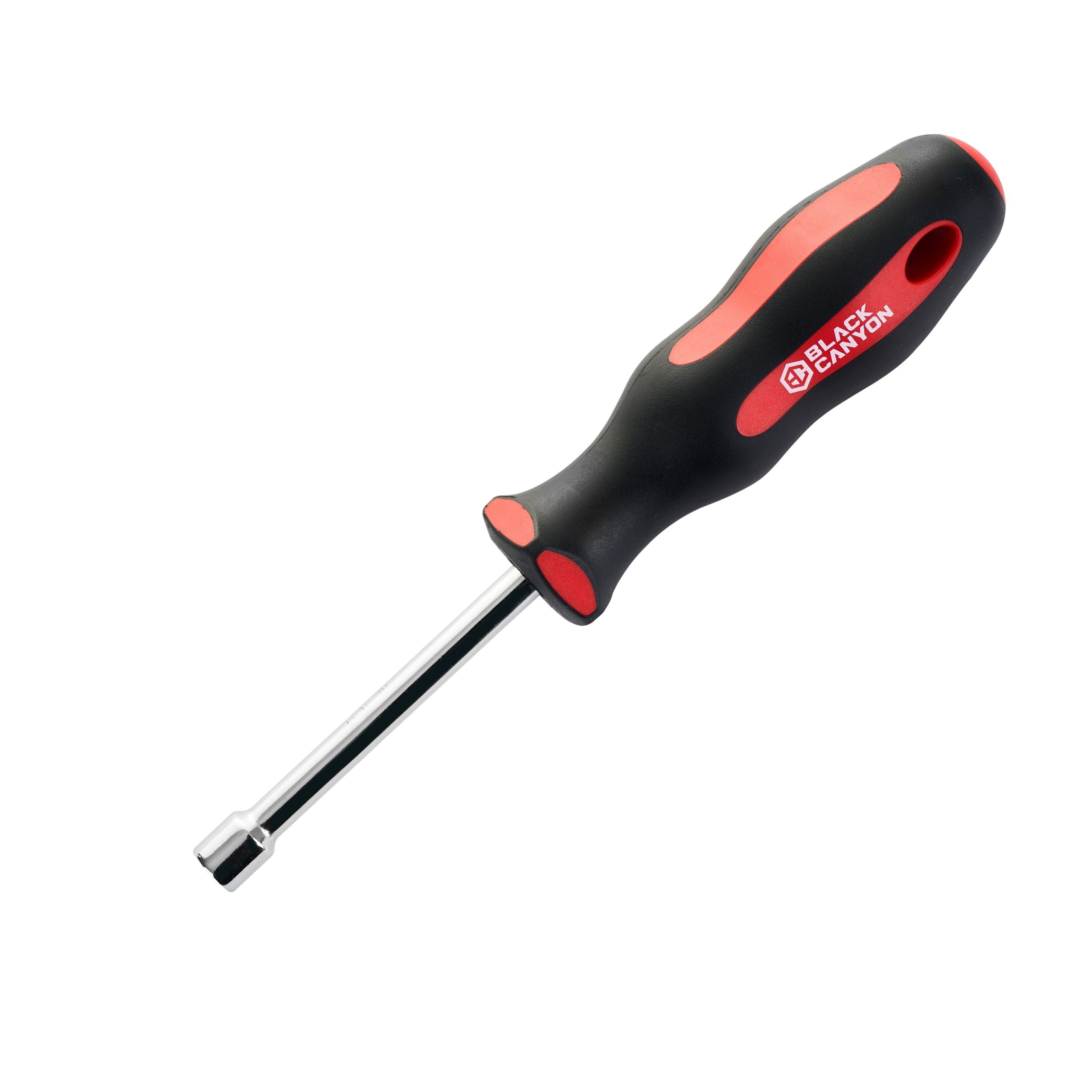 6mm Nut Driver, Magnetic Socket, Hollow Shank, Comfort Grip