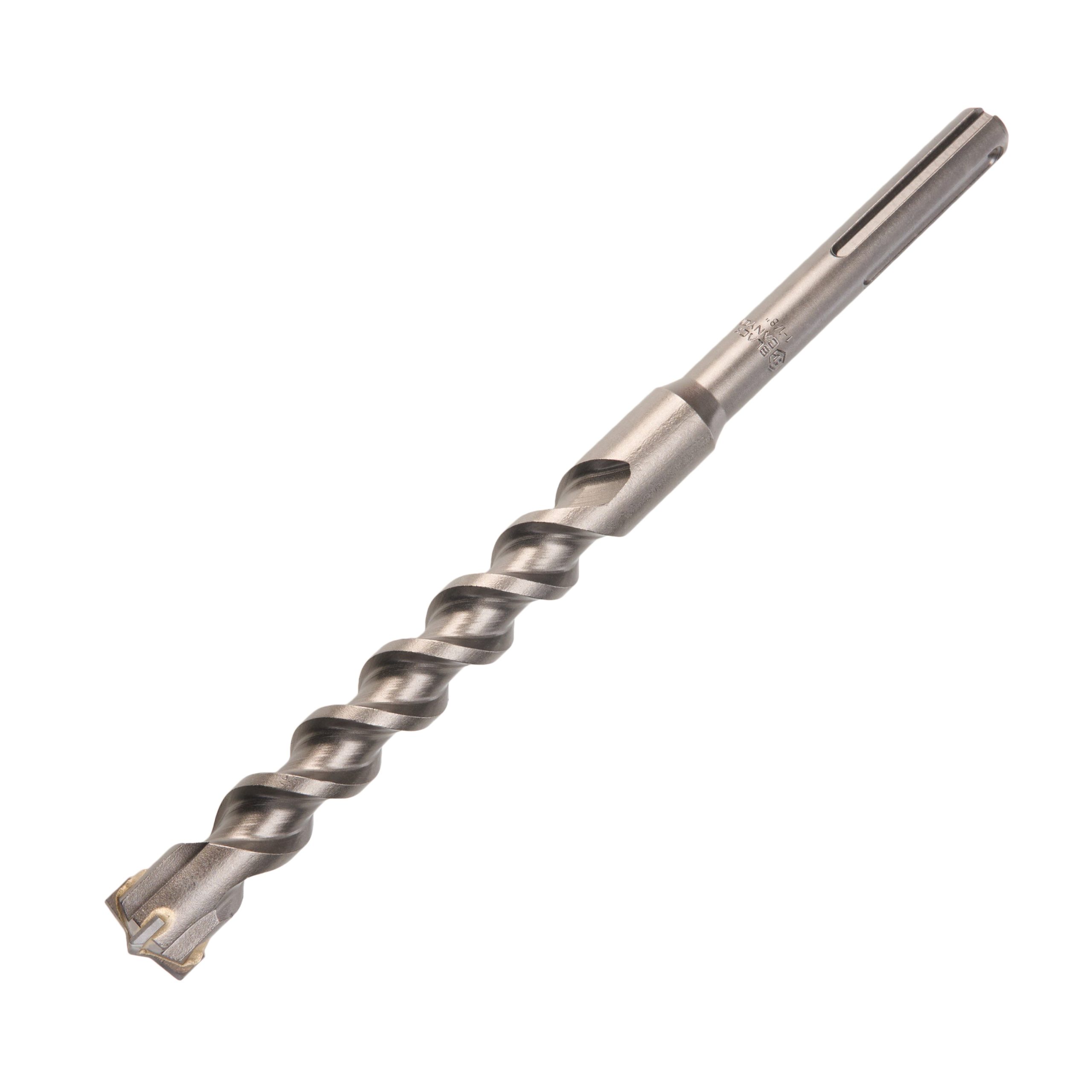 1-1/8 in Rotary Hammer Drill Bit, 8-1/2 in Max Drilling Depth, SDS-Max, 1 pc