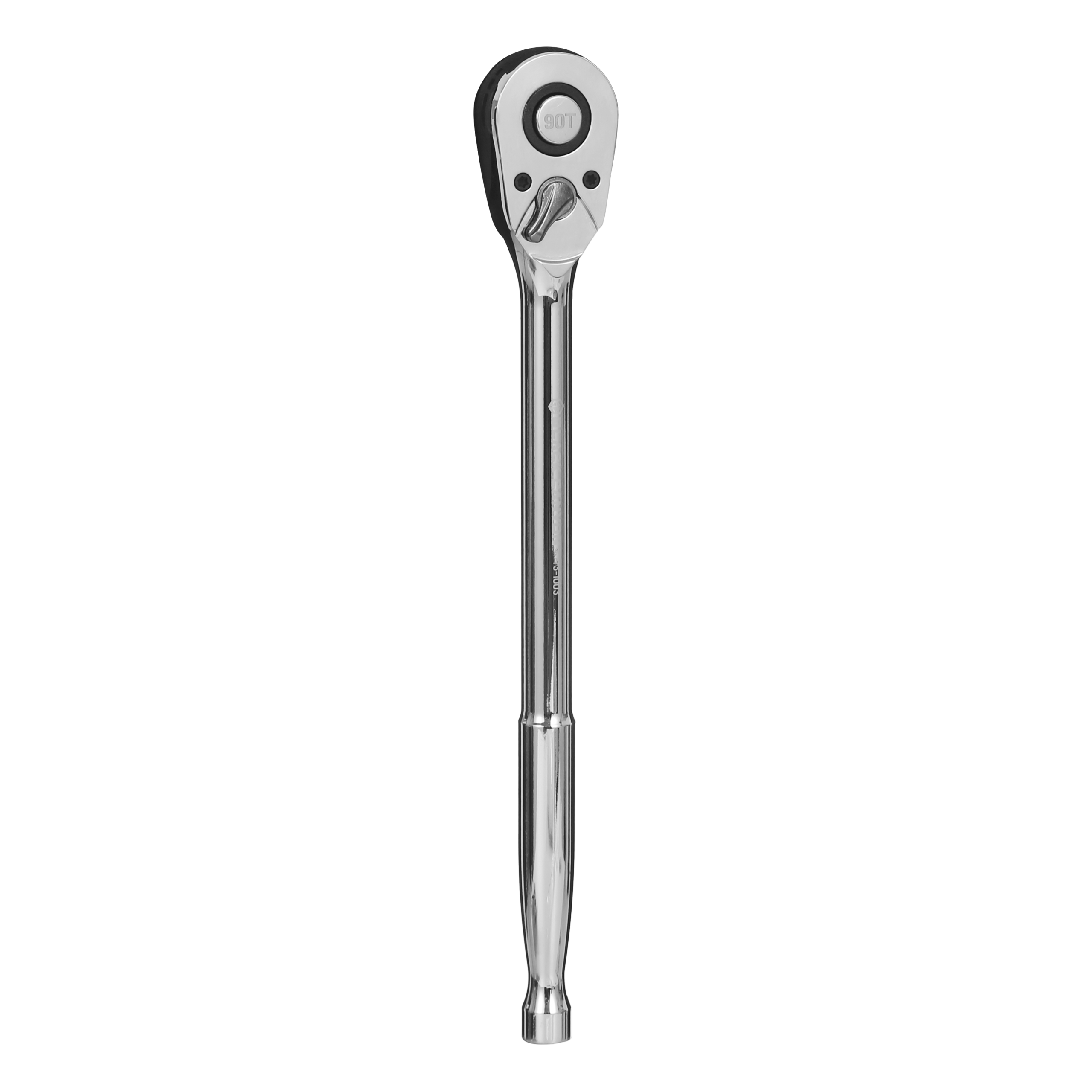 1/2″ Drive Ratchet, 90-Tooth, Polished Finish, 10-1/2″ Length