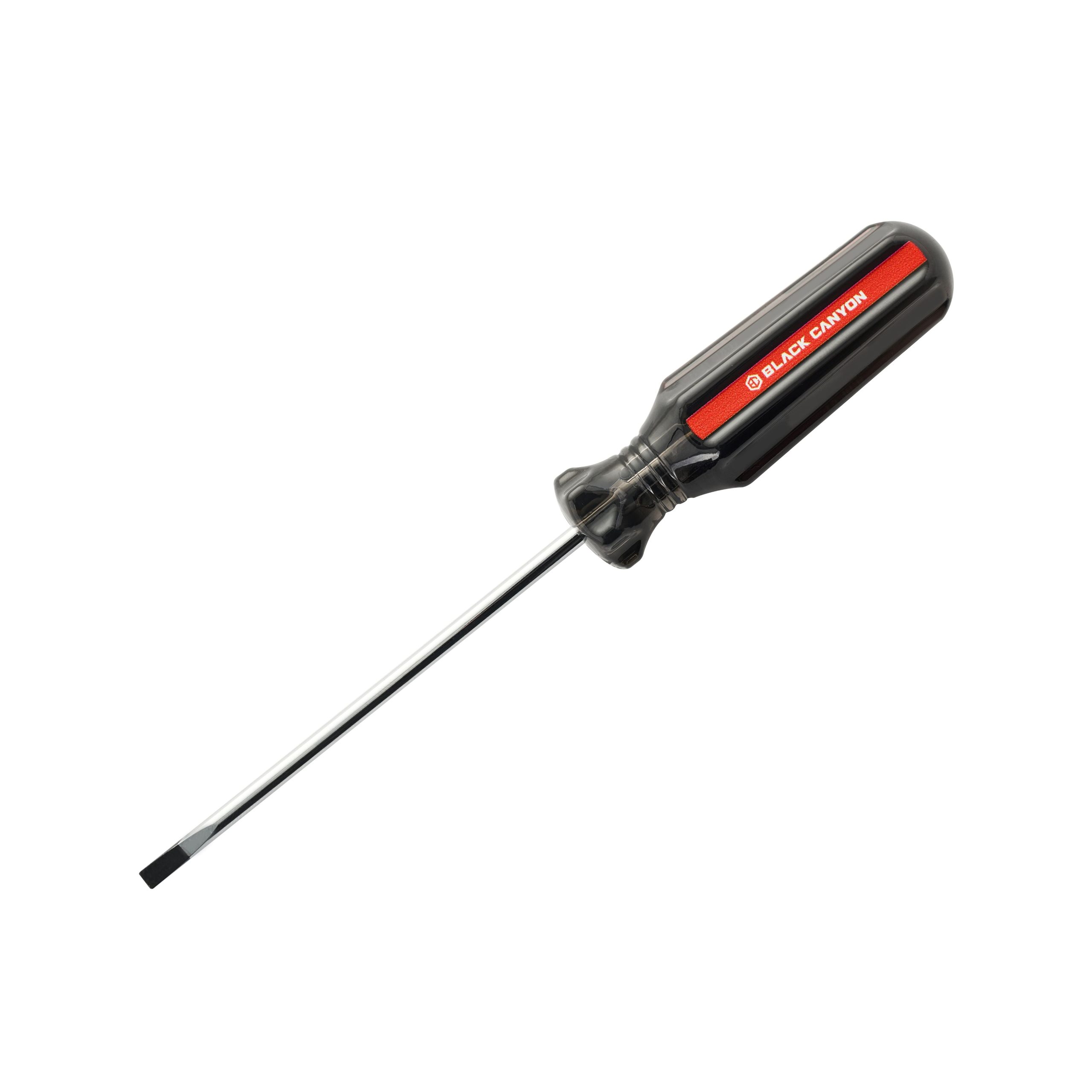 Magnetic Slotted Screwdriver 1/8 – Standard Grip Acetate Handle, 3 in Shank, 6-3/4 in Overall