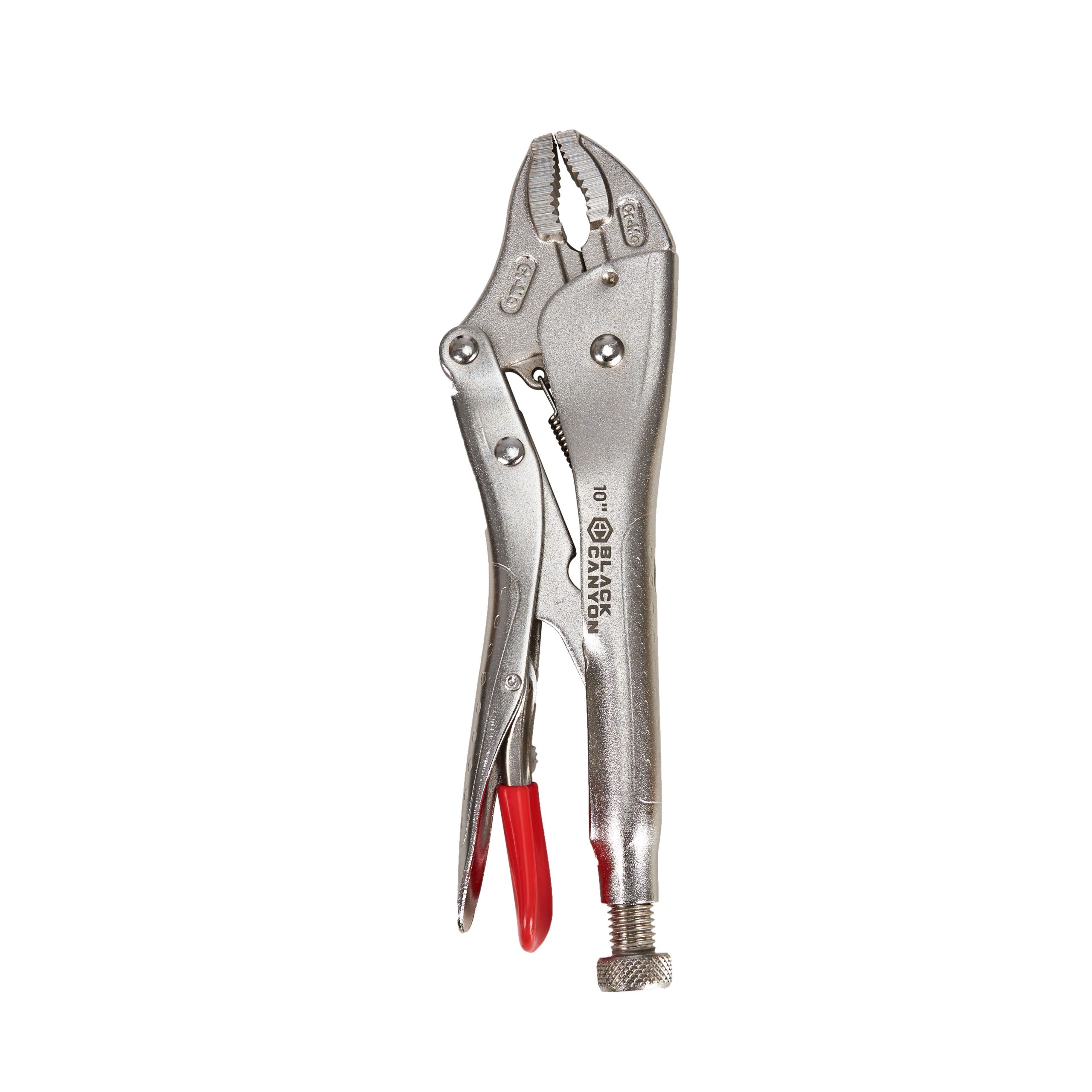 10″ Locking Pliers, Curved Jaw
