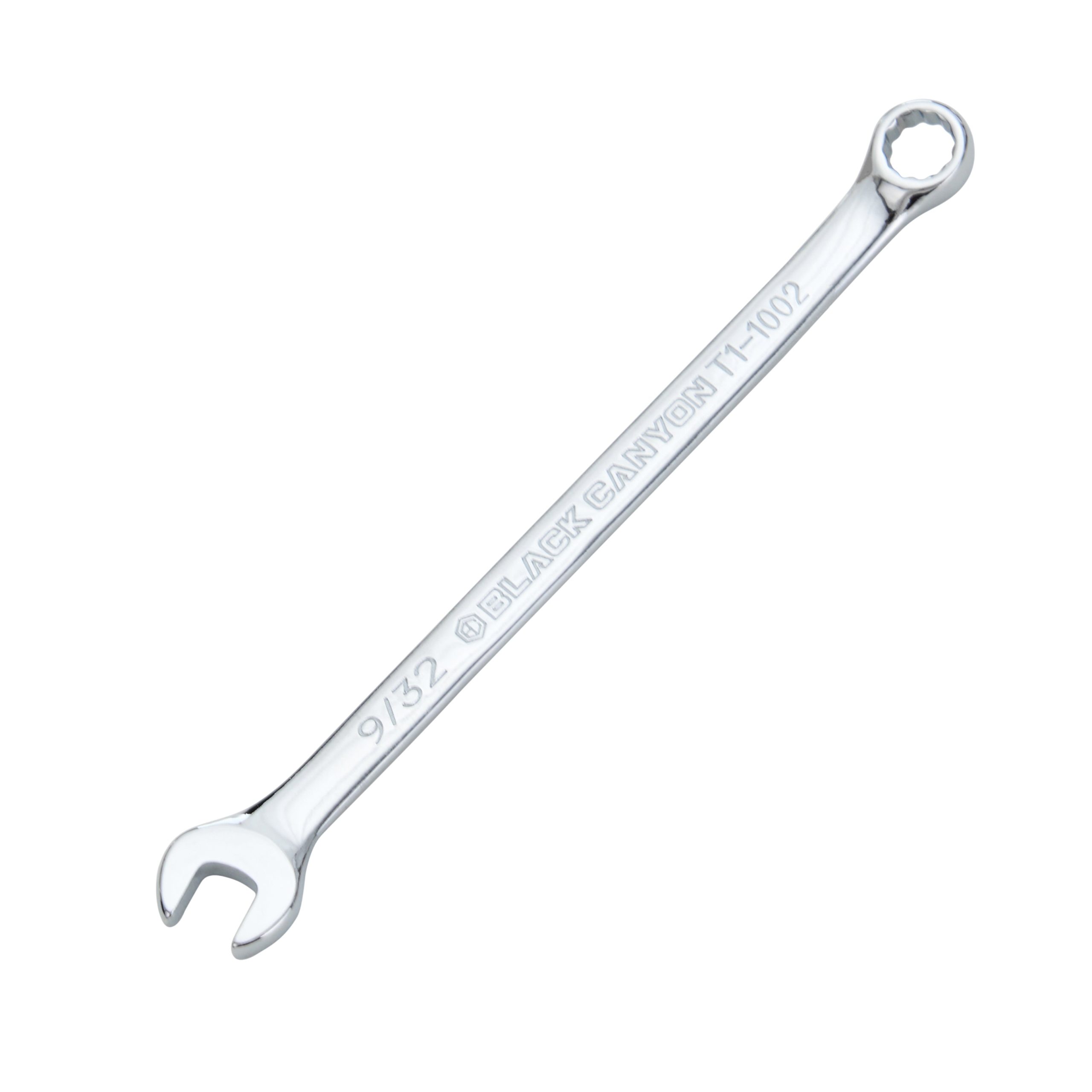 9/32″ Combination Wrench, 12-Point Box End & Hex Opening