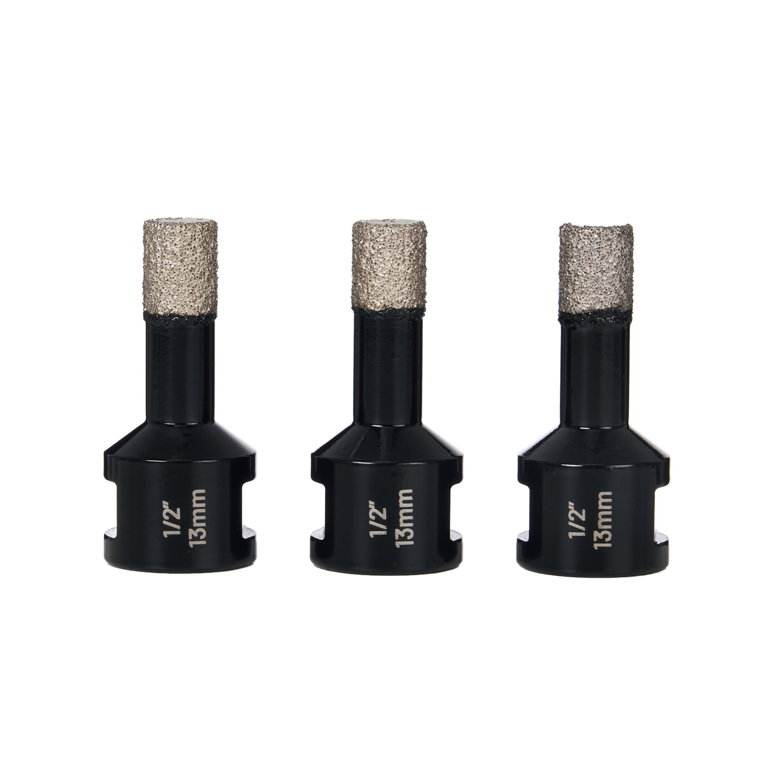 Diamond Hole Saw, 1/2″, 3-pack