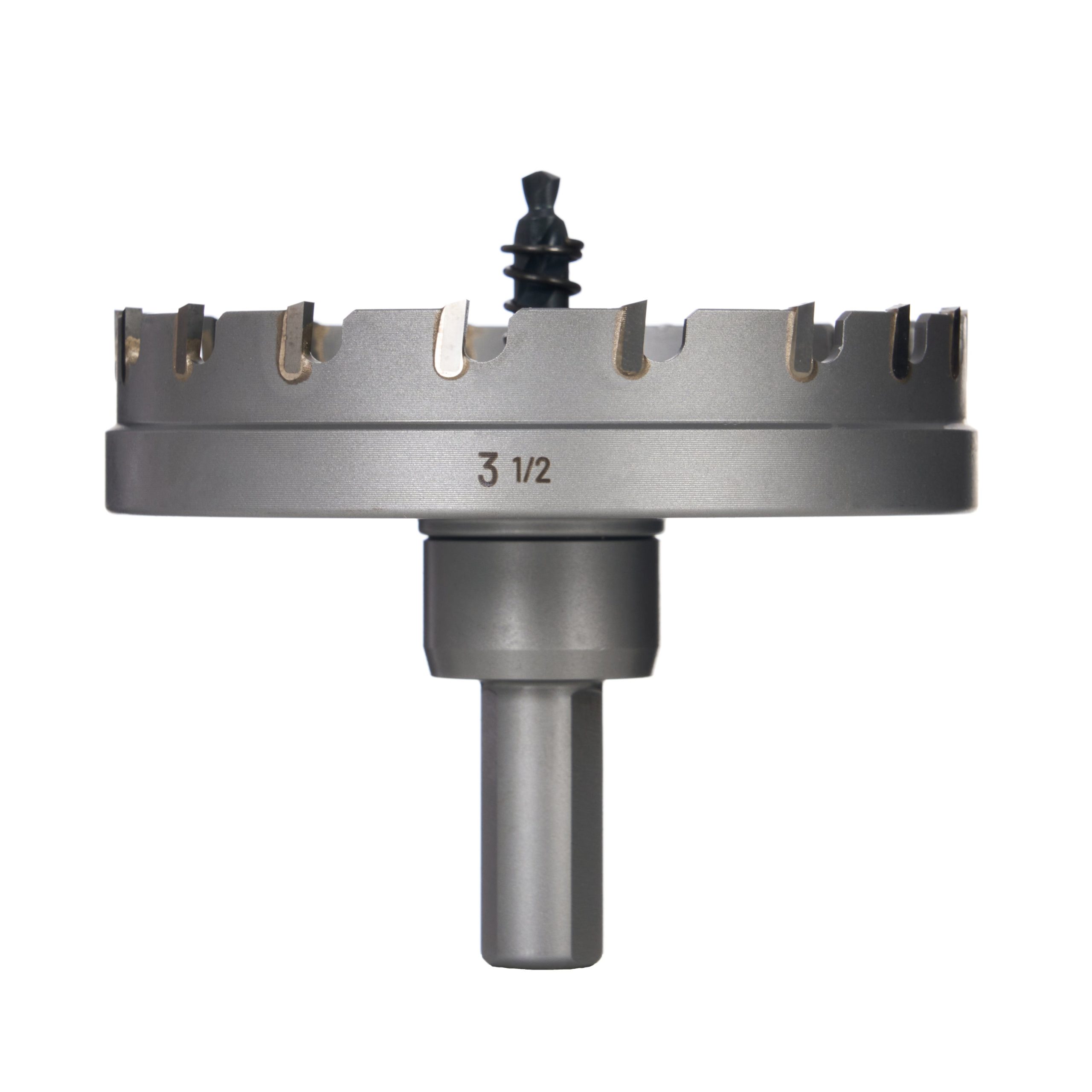 3-1/2″ Carbide Hole Cutter, 3-Flat Shank, 1 pc