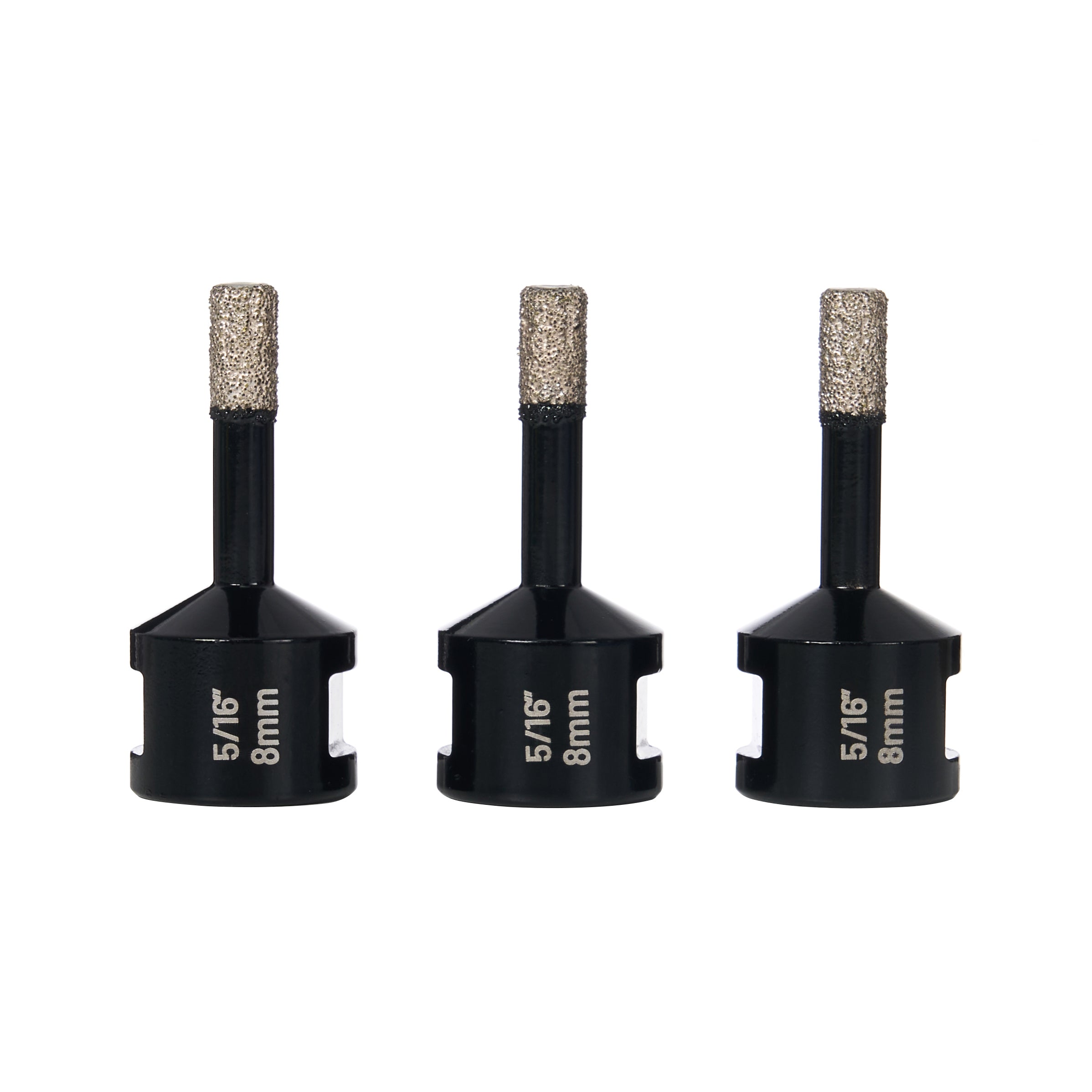Diamond Hole Saw, 5/16″, 3-pack