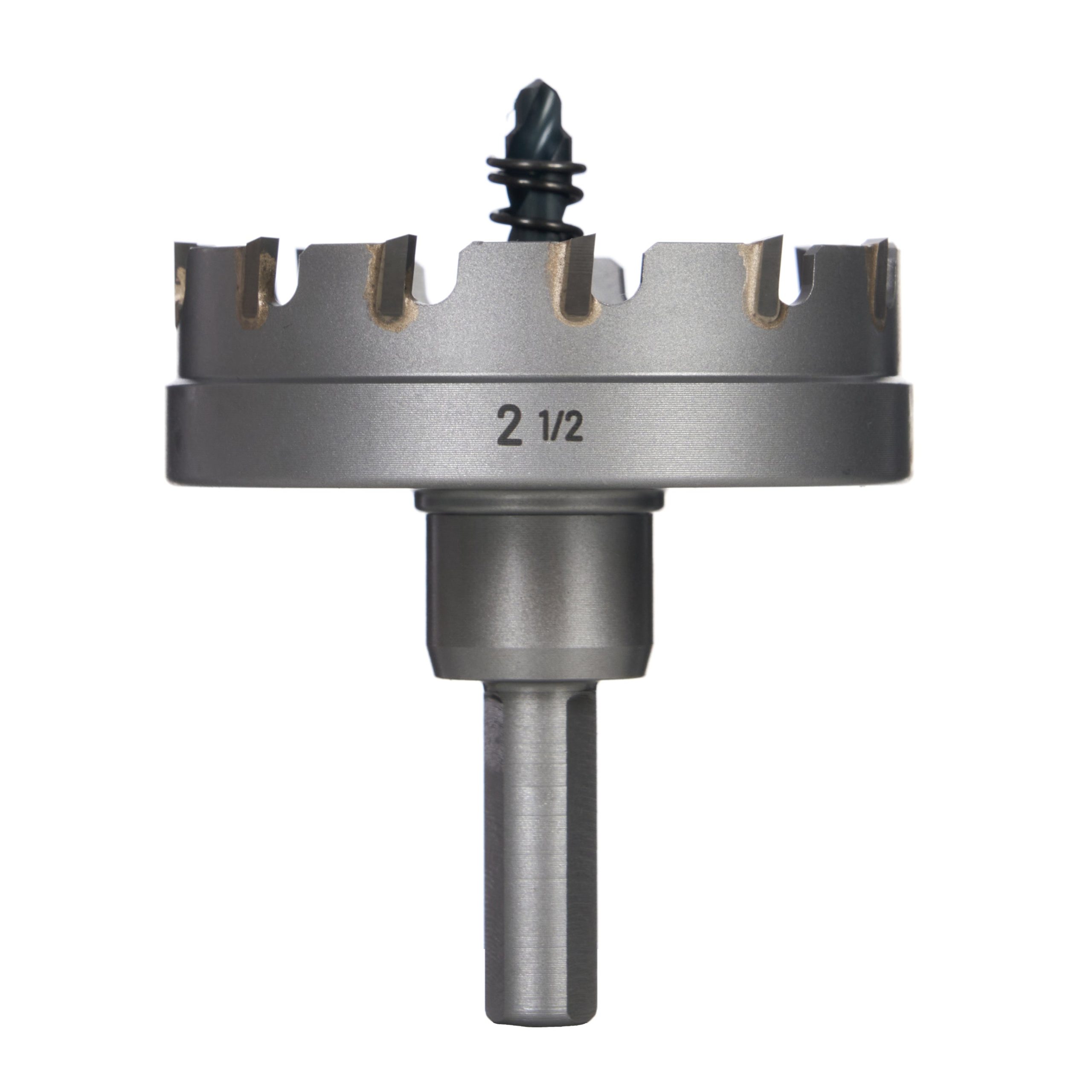2-1/2″ Carbide Hole Cutter, 3-Flat Shank, 1 pc
