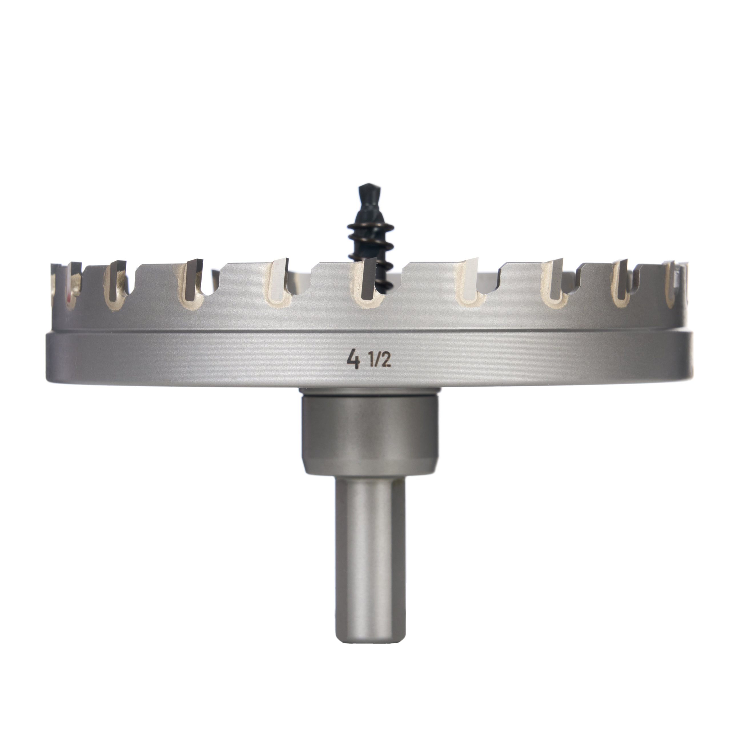 4-1/2″ Carbide Hole Cutter, 3-Flat Shank, 1 pc