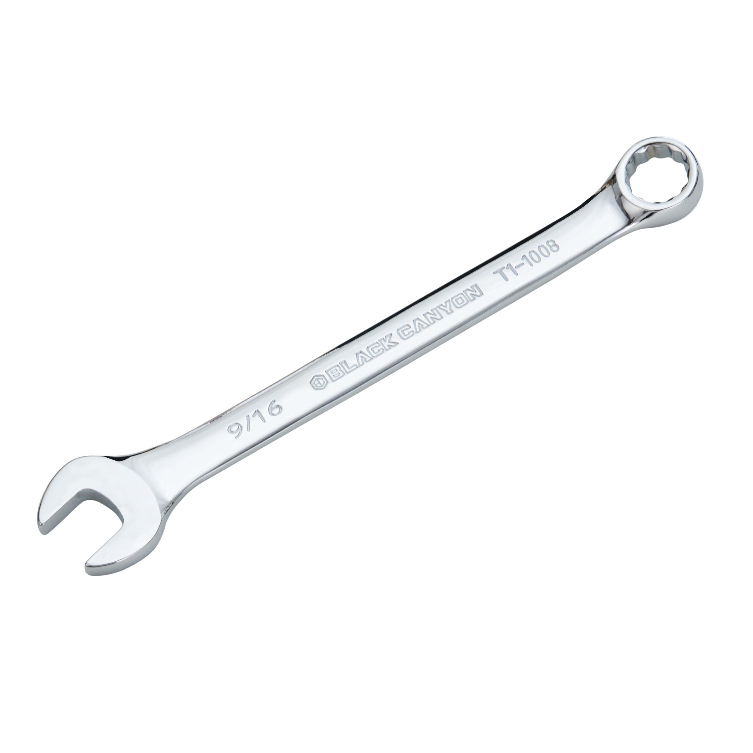 9/16″ Combination Wrench, 12-Point Box End & Hex Opening
