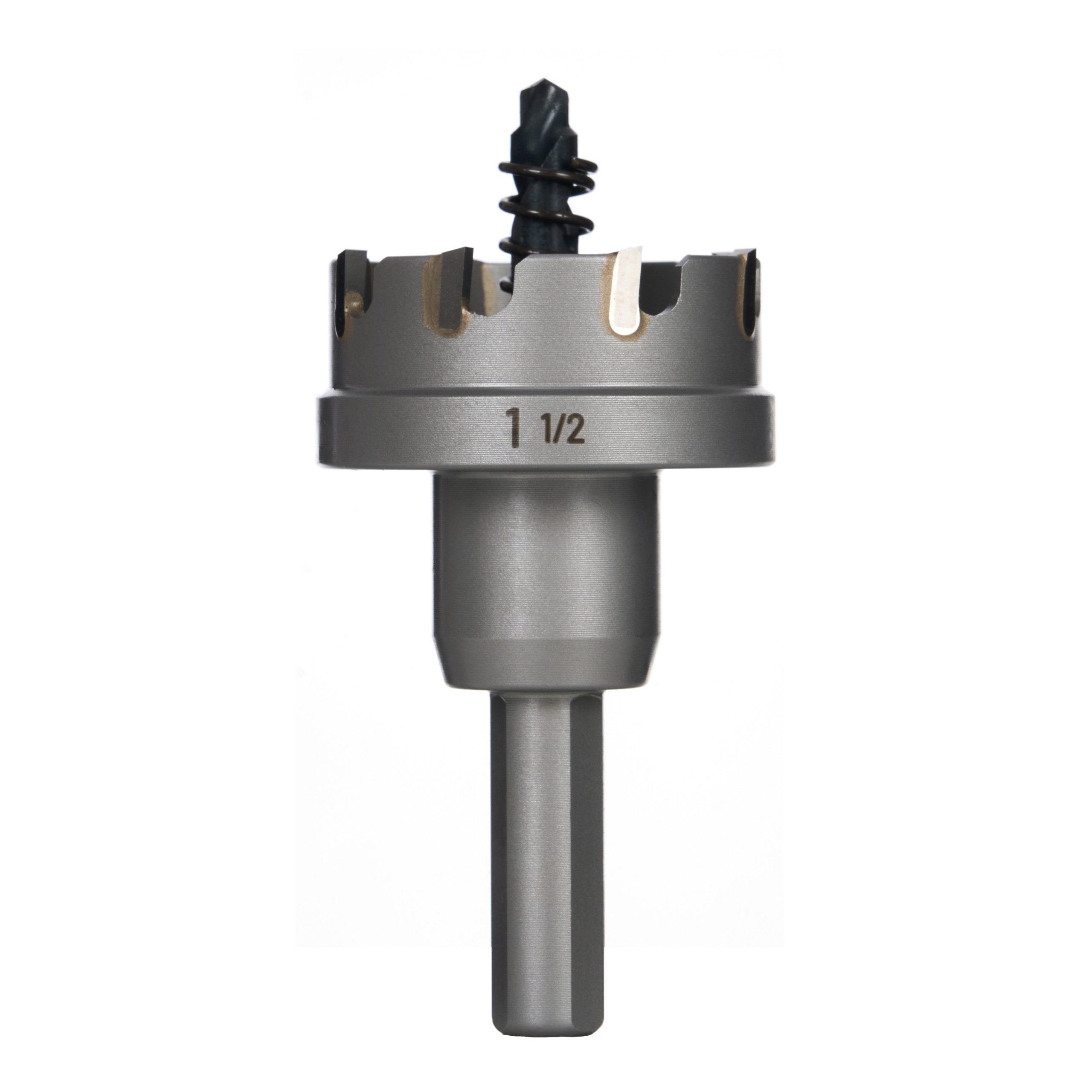 1-1/2″ Carbide Hole Cutter, 3-Flat Shank, 1 pc
