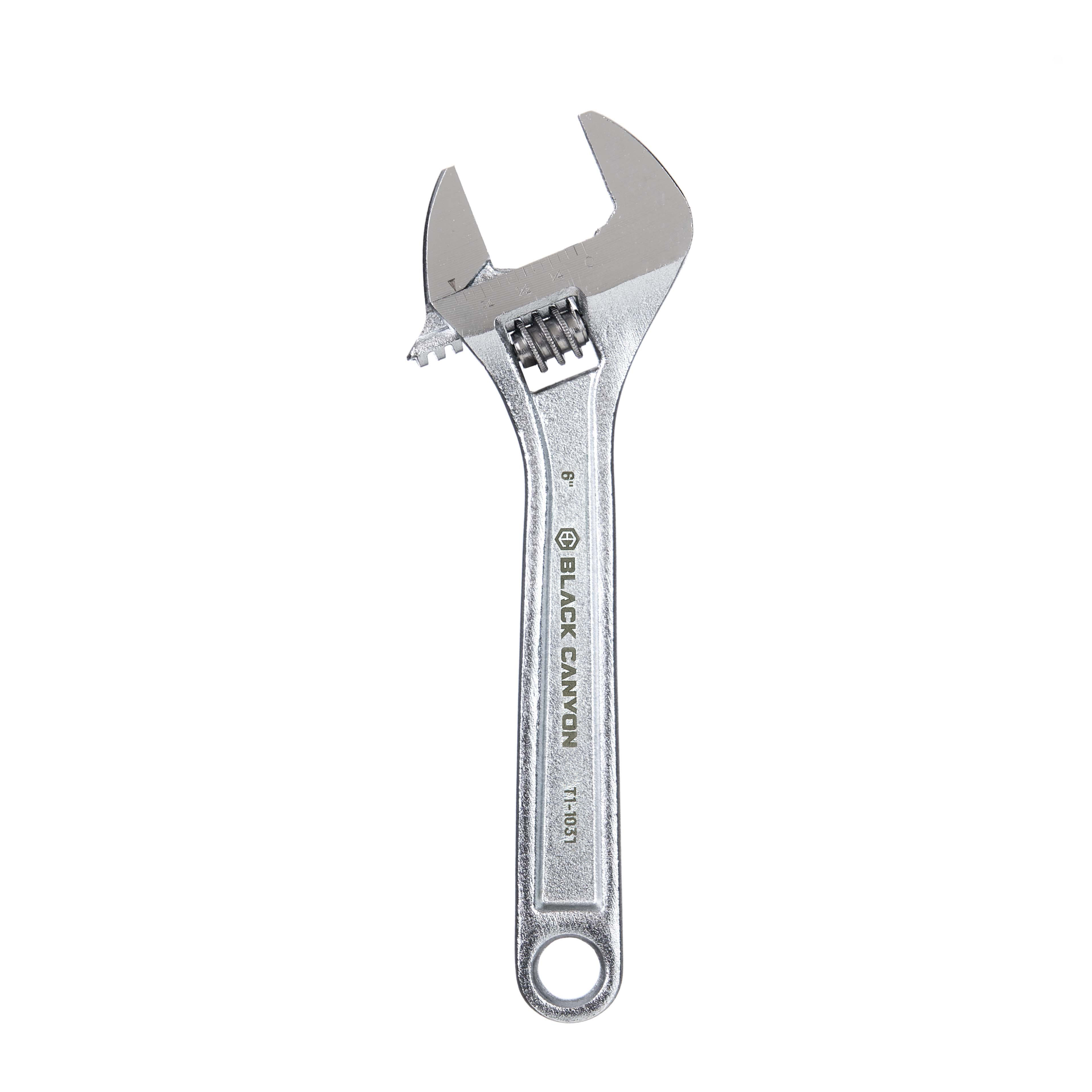 6″ Adjustable Wrench, 15/16″ Jaw Capacity