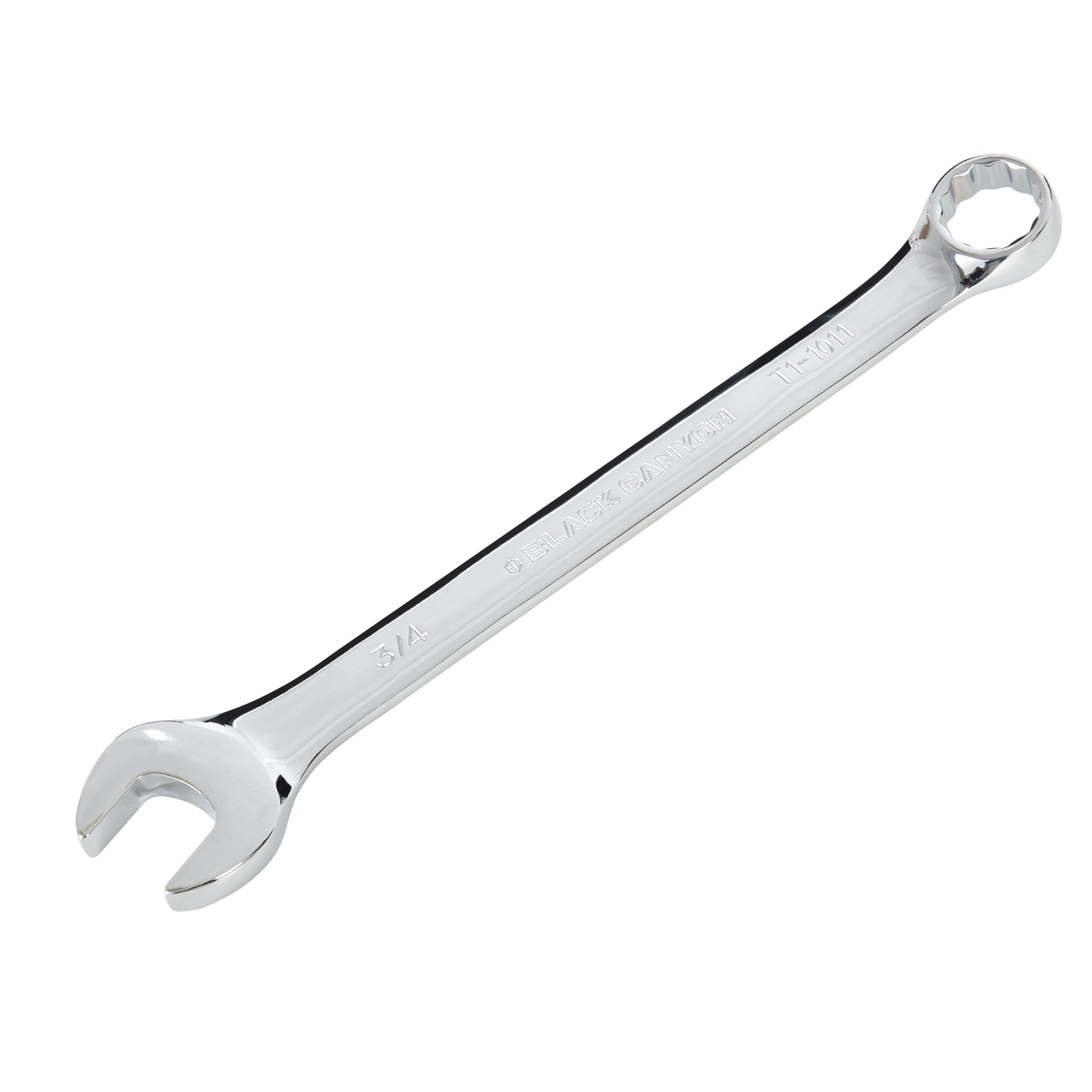 3/4″ Combination Wrench, 12-Point Box End & Hex Opening