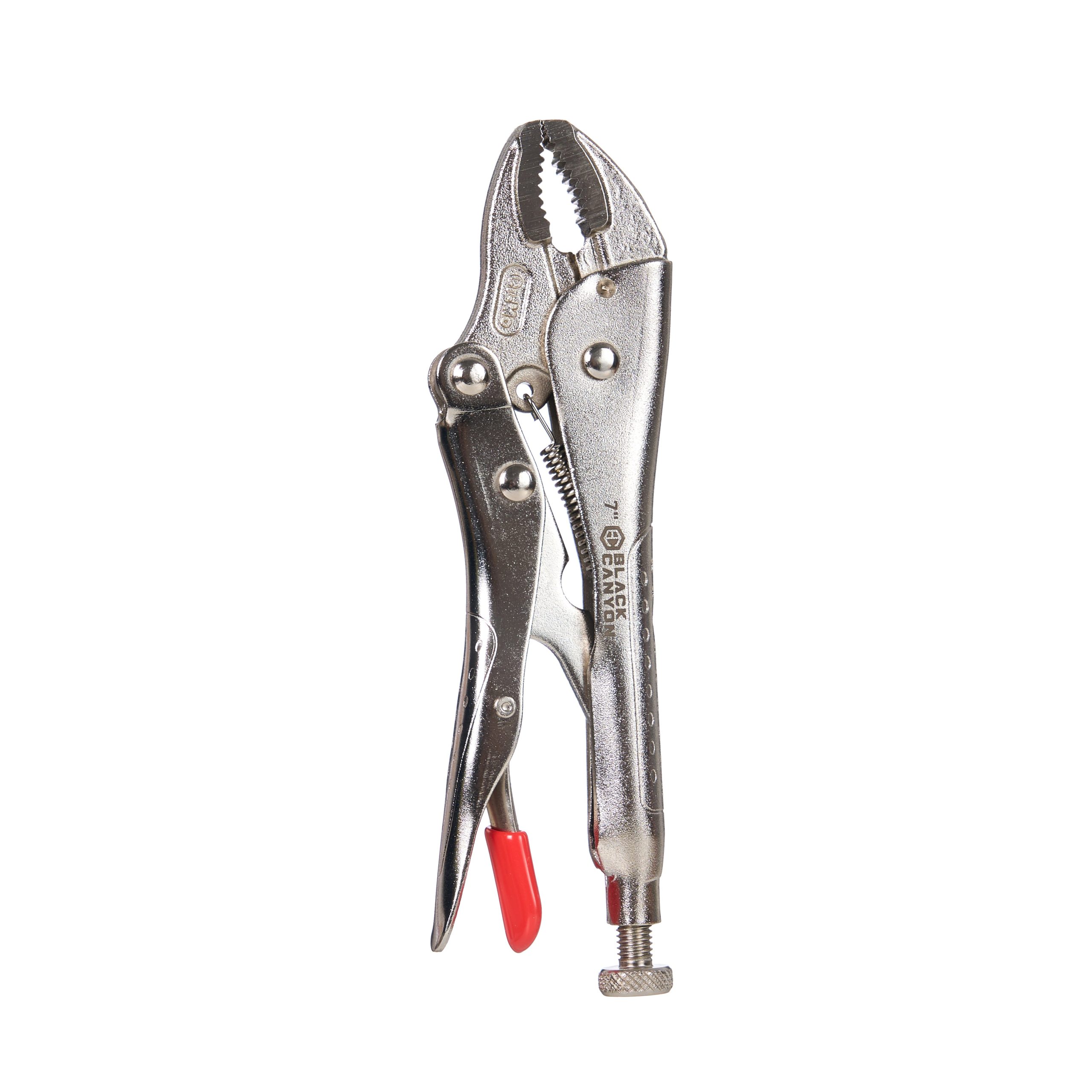 7″ Locking Pliers, Curved Jaw