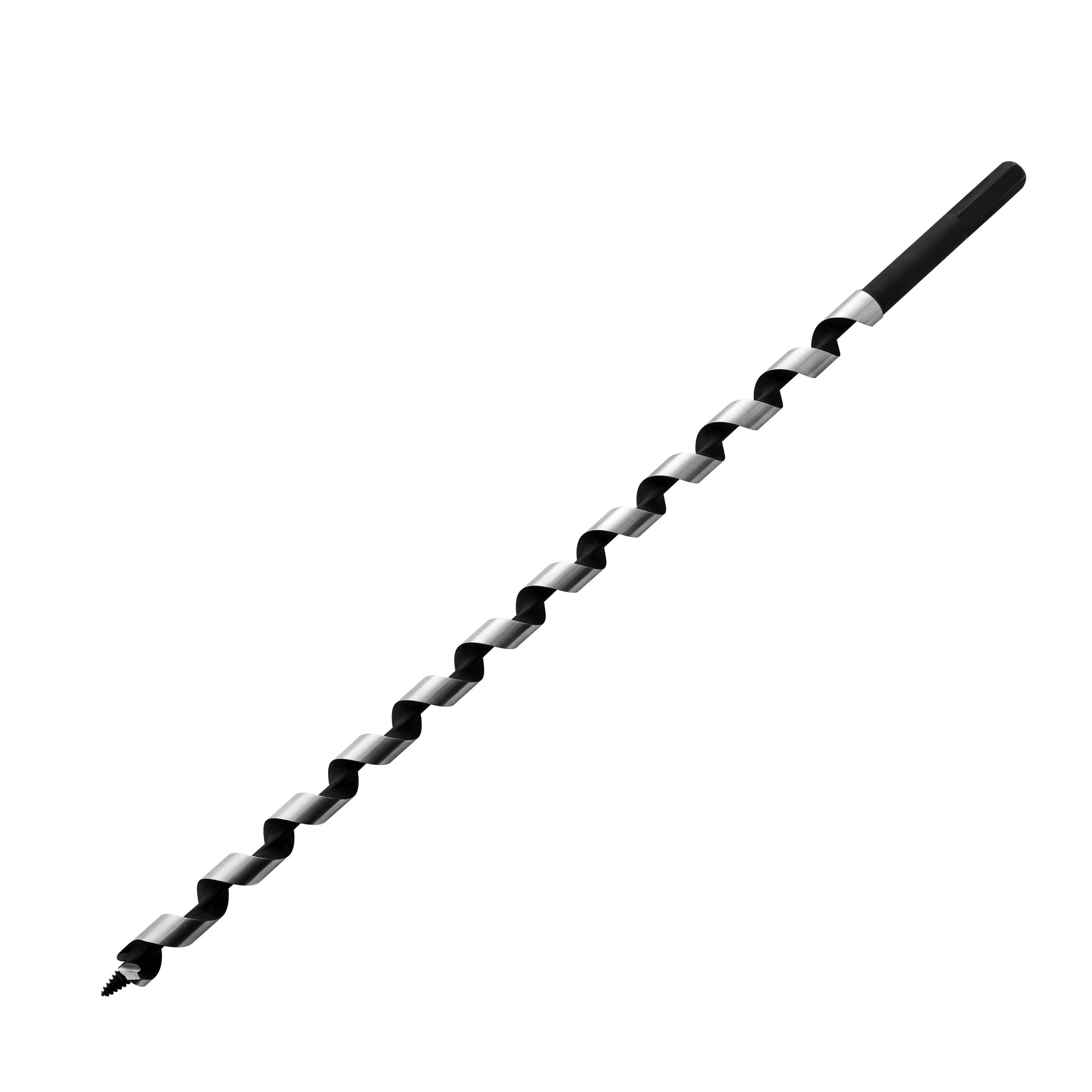9/16 in Auger Bit, 14 in Max Drilling Depth, Hex Shank, 1 pc