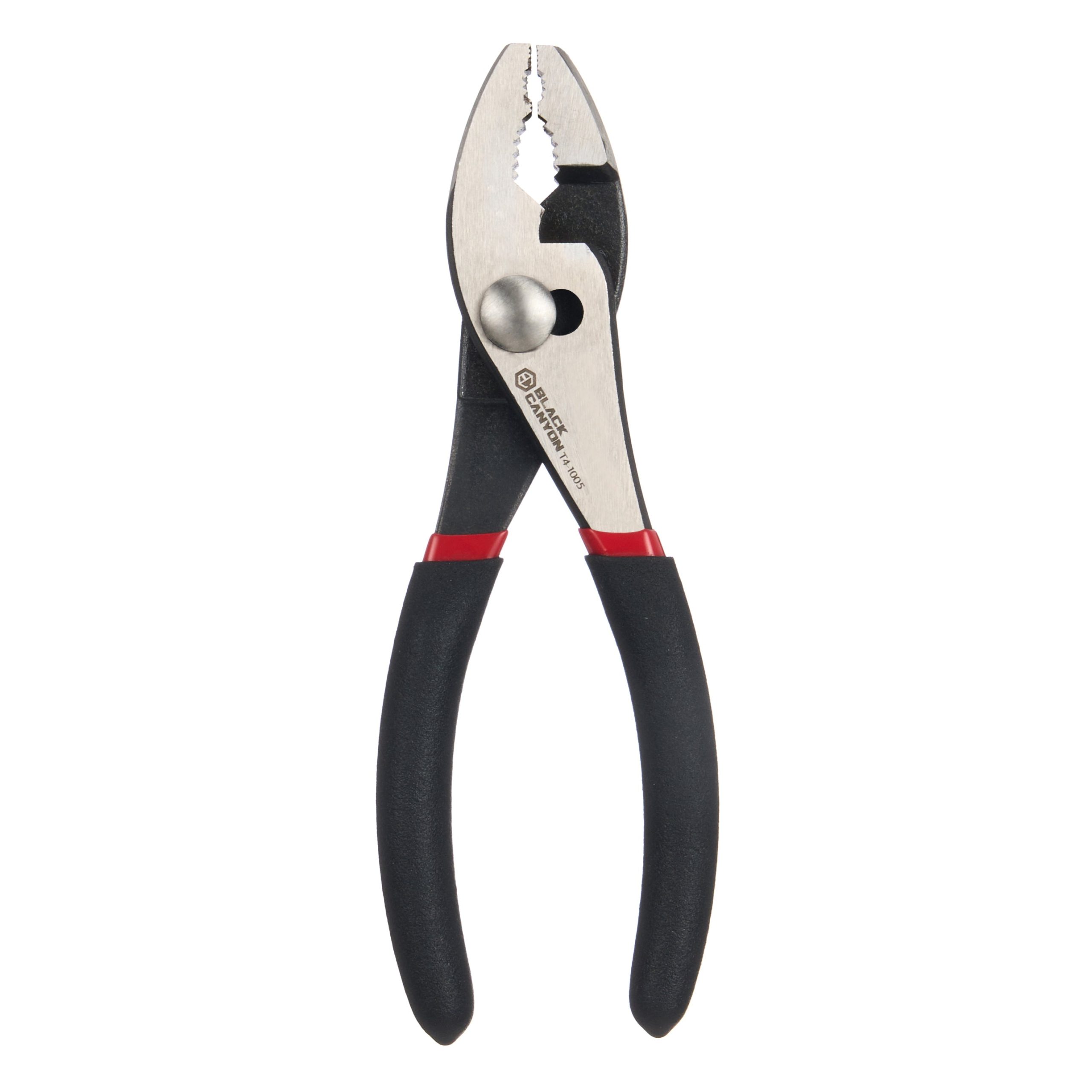 Slip-Joint Pliers w/ Wire Cutter, 6″ Length, Comfort Grip
