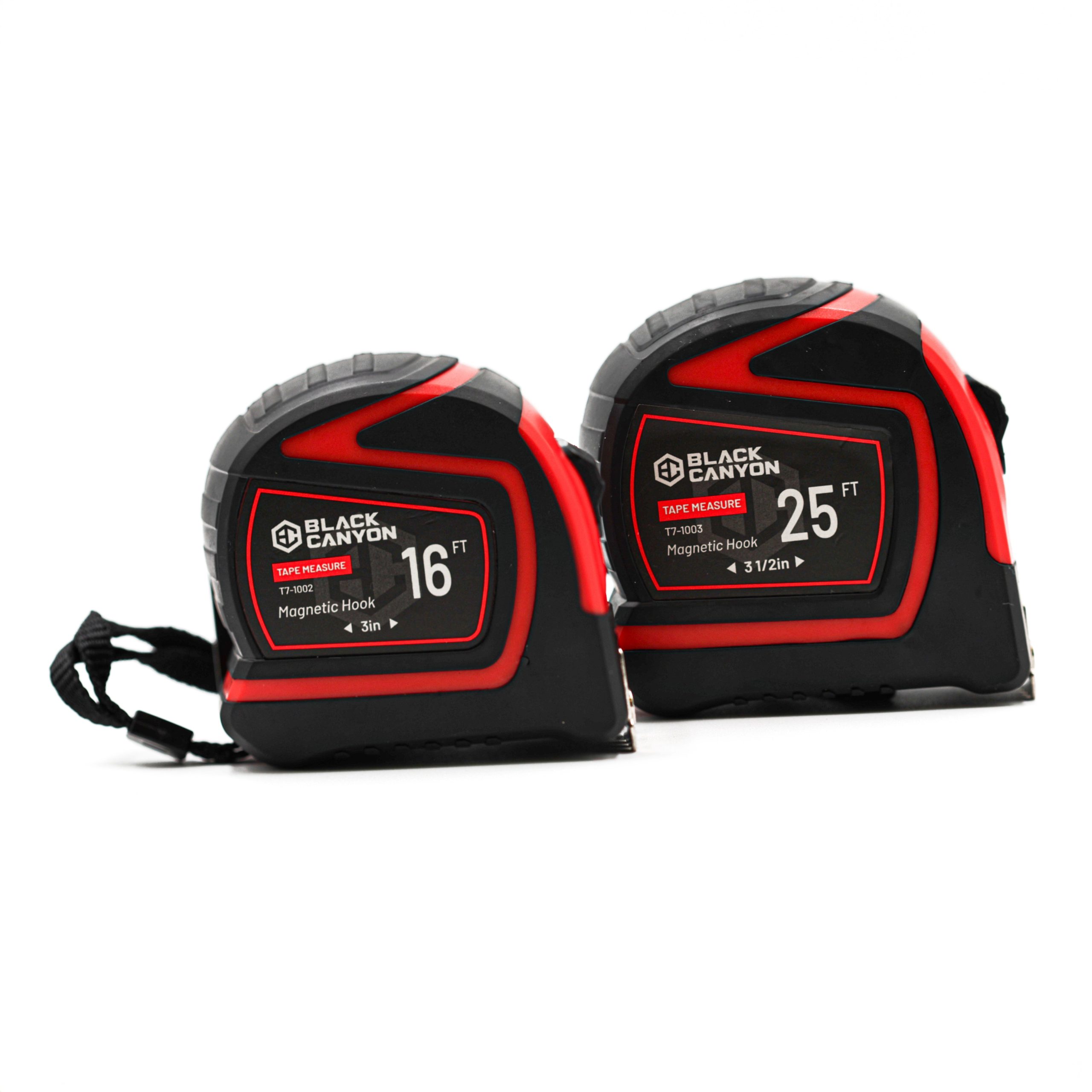 2-Piece 16′ and 25′ Tape Measures