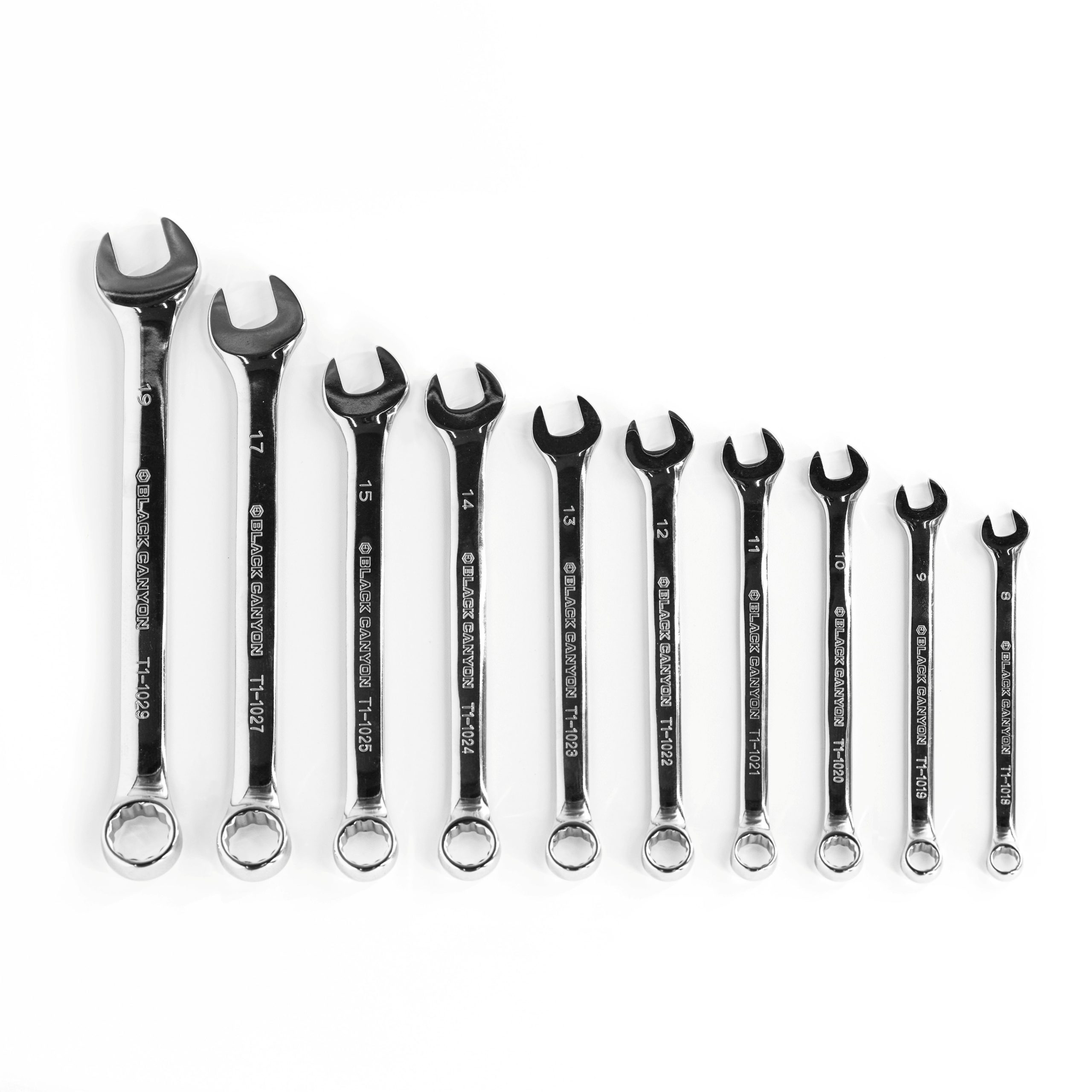 10-Piece Metric Combination Wrench Set