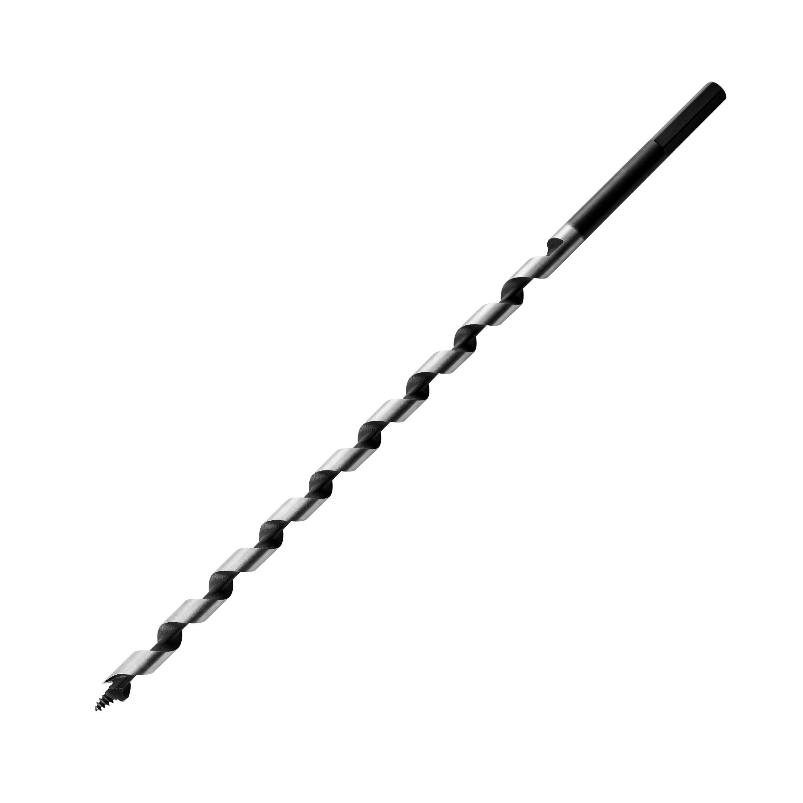 3/8 in Auger Bit, 9 in Max Drilling Depth, Hex Shank, 1 pc