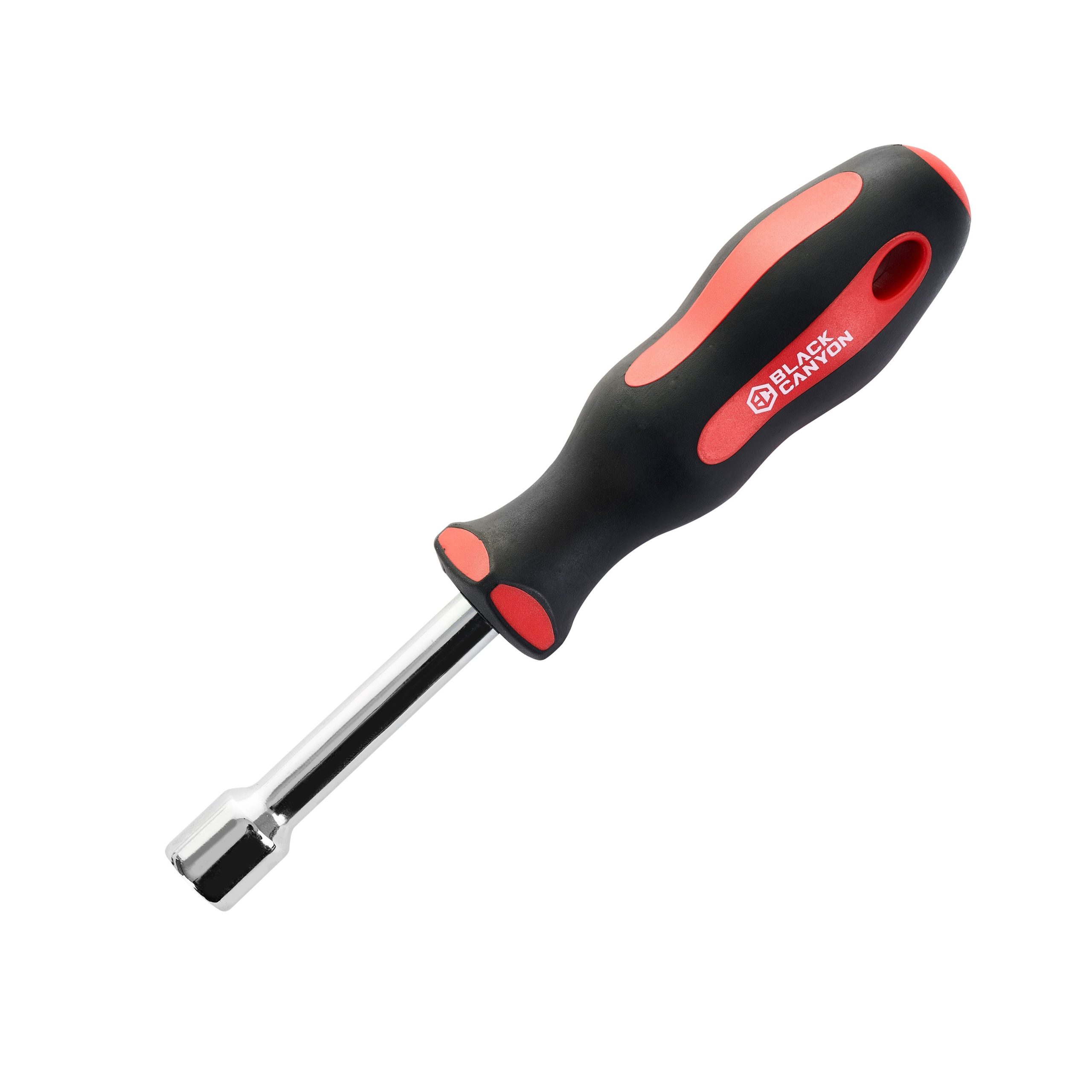 1/2″ Nut Driver, Magnetic Socket, Hollow Shank, Comfort Grip