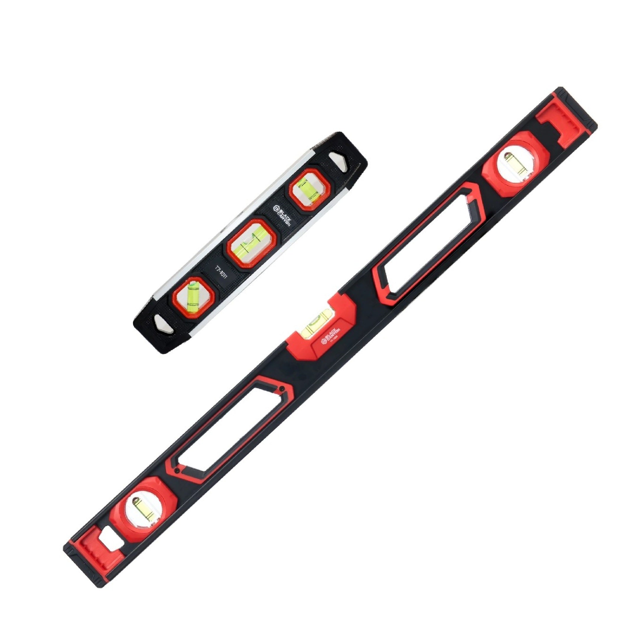 9″ Torpedo and 24″ I-Beam Level Set, Aluminum Frame
