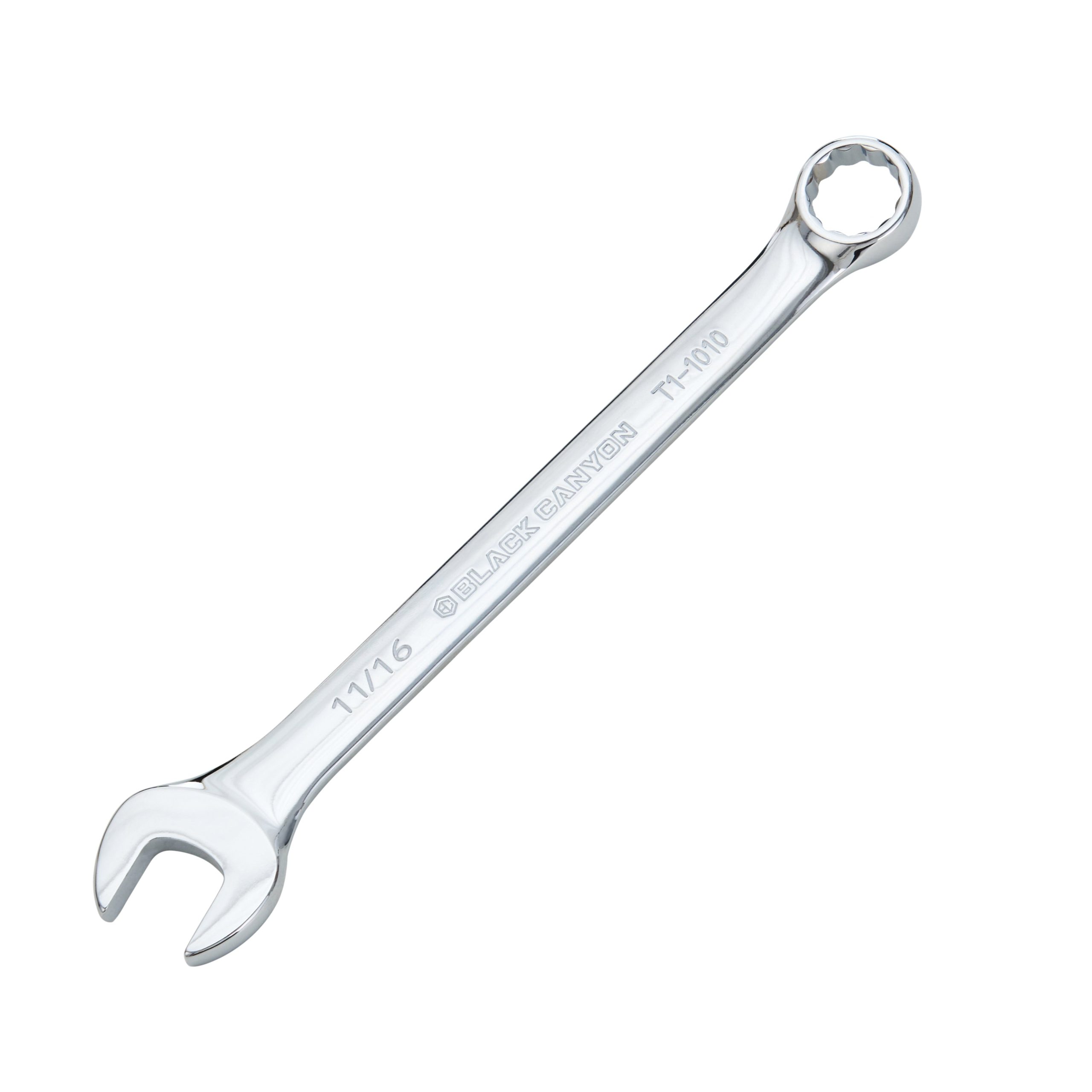 11/16″ Combination Wrench, 12-Point Box End & Hex Opening